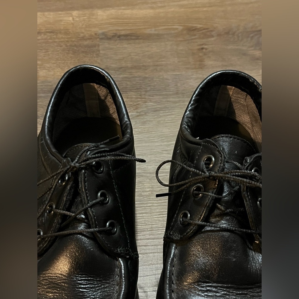 Red Wing Shoes Black Leather Oxfords Size 9 1/2 EEE - Picture 7 of 8